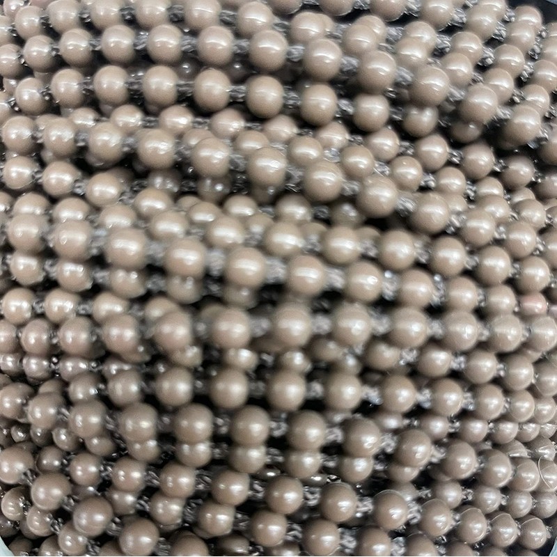 Plastic Ball Bead Chain Cord Roll - 1,000 Feet Spool