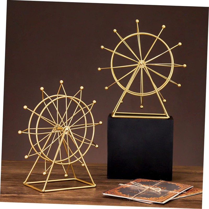 Gatuida Sturdy Ferris Wheel Model Home Decor Ornament for Wedding