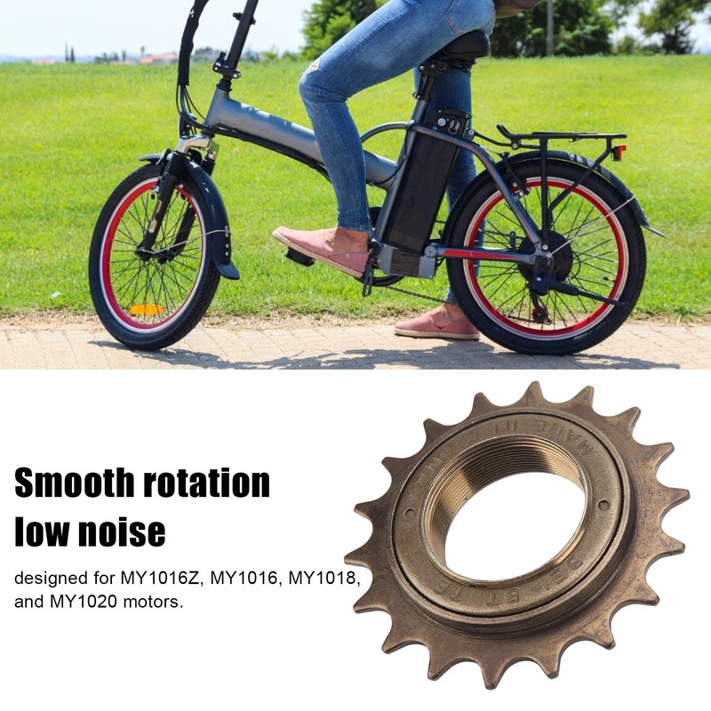 18T Bicycle Freewheel Bike Right Drive Flywheel Adapter for MY1016Z