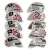 Leather Golf Club Iron Head Covers 10 Piece Set Union