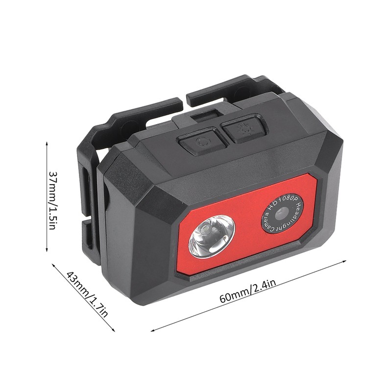 F18 Night Vision Head Mounted 1080P HD Camera for Outdoor