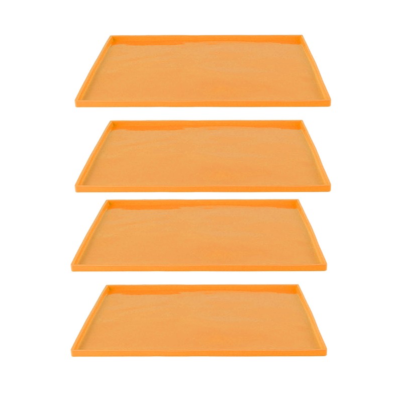4Pcs Silicone Dehydrator Mats Food Grade High Temperature Resistance Prevent