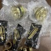 Schlage 3 Pack Defiant Single-Cylinder Deadbolt Bright Brass Finish Keyed