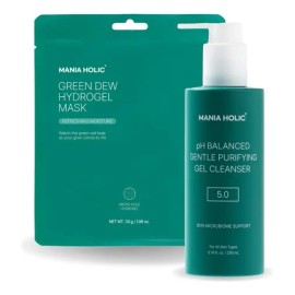 Set Limpiador Gel Coreano Y Mascarilla Hidratante