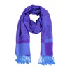PASKMLNA Paisley Jacquard Pashmina Shawl Wrap Scarf Stole (Purple018123)