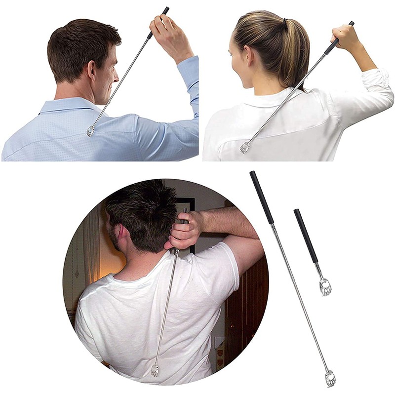 Portable Scalp Head Massager Kit,Scalp Head Scratcher with 12 Fingers