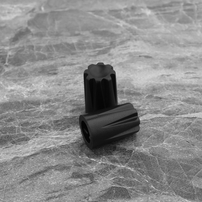 LT Easiyl 50Pcs 6mm D Shaft Black Tall Rotary Encoder