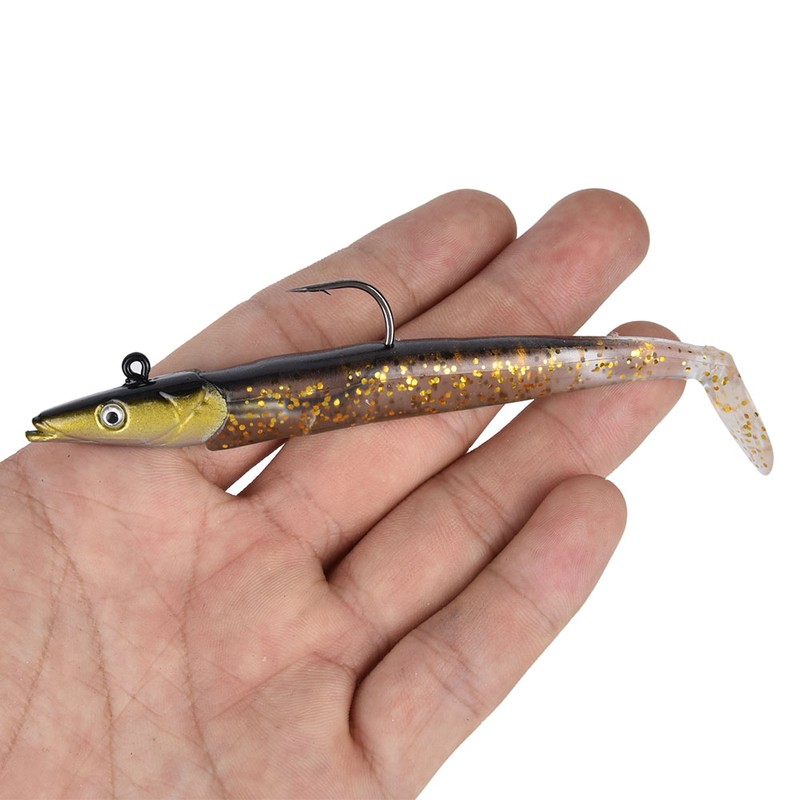 Fish Lure Tuna Shape Bait Fishing Tackle Hook with Jig