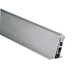 Pemko Aluminum Automatic Door Bottom, Mill Finish, Sponge EPDM, 9/16”W x 36"L x 1-3/8”H