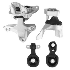 EWLSAC 4 PCS Engine Motor Mount and Trans Mount Suitable for Honda Accord 2018-2022 1.5L Automatic Transmission Replacement for 50850TVAA11 50880TVAA11 50890TVAA11 50850TVAA12