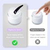 100PCS Cosmetic Spatulas, Small Makeup Spatula, Mini Plastic Makeup Scoop