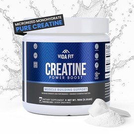 Polvo de monohidrato de creatina micronizada, creatina vegana en polvo sin sabor, suplementos para hombres, esenciales de entrenamiento puro para muje