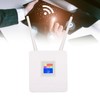 4G LTE CPE WiFi Router 3 Network Interfaces Improved Signal