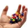 Pack of 90 Multicoloured Drawing Pins, Upholstery Tacks, Creative Decorative