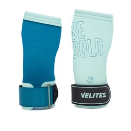 Velites I Quad Pro Hand Grips Size M I Professional Cross Training Gloves or Gymnastics I Suitable for any surface I Use with Magnesium I Design without holes I Includes free bands.