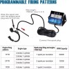 Runleader LCD Inductive Hour Meter Tachometer SVC Maintenance 2/4 Stroke