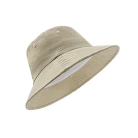 Zylioo Fishing Hat XL/XXL, Large Head UV Fishing Hat, Sun Protection Bucket Hats, Summer Quick-Drying Golf Hat, beige