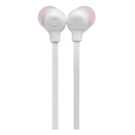 JBL Tune 125BT Wireless in-Ear Bluetooth Headphones, 16 Hour Playtime - White