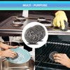 HOMESmith Stainless Steel Scourers – Pack of 6, (HS-130)