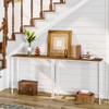 HOOBRO Narrow Console Table, 29.5" Small Entryway Table, Thin Sofa
