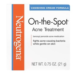 Tratamiento Neutrogena on the Spot para el acné. Fórmula para la desaparición. 0.75 oz., paquete de de 1