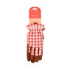Burgon & Ball Colour Collection Gloves - Red Check