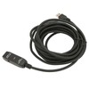 USB 3.0 Extension Cable Black 16.4ft 5Gbit Per Sec Male