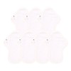 Cloth Napkins, NO 6, Organic Cotton, Set of 7, V08
