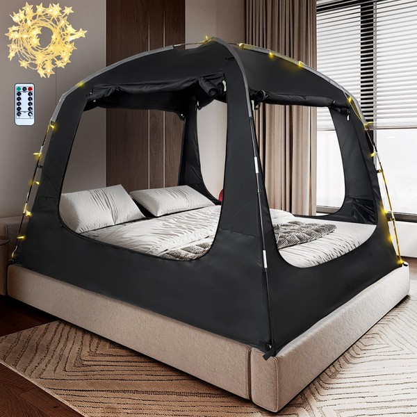 RIYDH Bed Tent Bed Canopy Breathable 100% for Adult and