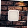 jojofuny 3pcs Dryer Vent Cover External for Home Prevents Rain