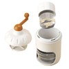 Hand Crank Shaved Ice Machine Stainless Steel Blades Safe Portable