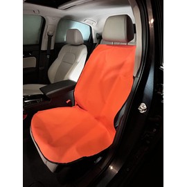 Roll Tuff Waterproof Retractable Car Seat Cover (Orange)