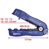 KS Tools 115.1252 Multi-funct.stripping tool, 0.8-2.6mm