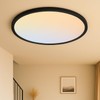 MOONSEA 16 Inch Flush Mount Ceiling Light Fixture 28W -