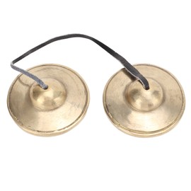 Tibetan Cymbals Auspicious Symbols Handcraft Tibetan Tingsha Cymbals Portable Brass Tibetan Bells for Daily Life Yoga