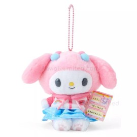 Sanrio Original My Melody Mascot 5 Inch Plush Keychain NEW