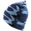 Trendy Apparel Shop Winter Camo Cuff Folded Beanie Hat -