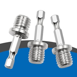 Happyaer Hochleistungs-Bohrmaschinen-Adapter, M14, Sechskant-Steckschlüssel-Adapter, Konverter, Schlagschrauber-Adapter, Elektroschlüssel