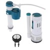 CENPEK White 25cm Height Toilet Flush Valves Replacement Valve Kit