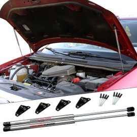 Redline Tuning 21-11003-03 Hood QuickLIFT-Elite System Compatible with Ford Edge and Lincoln MKX (Stainless Steel Struts)