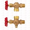 DUCO® STEAMER SIGHT GLASS WATER GAUGE VALVE ASSEMBLY for STEAMASTER