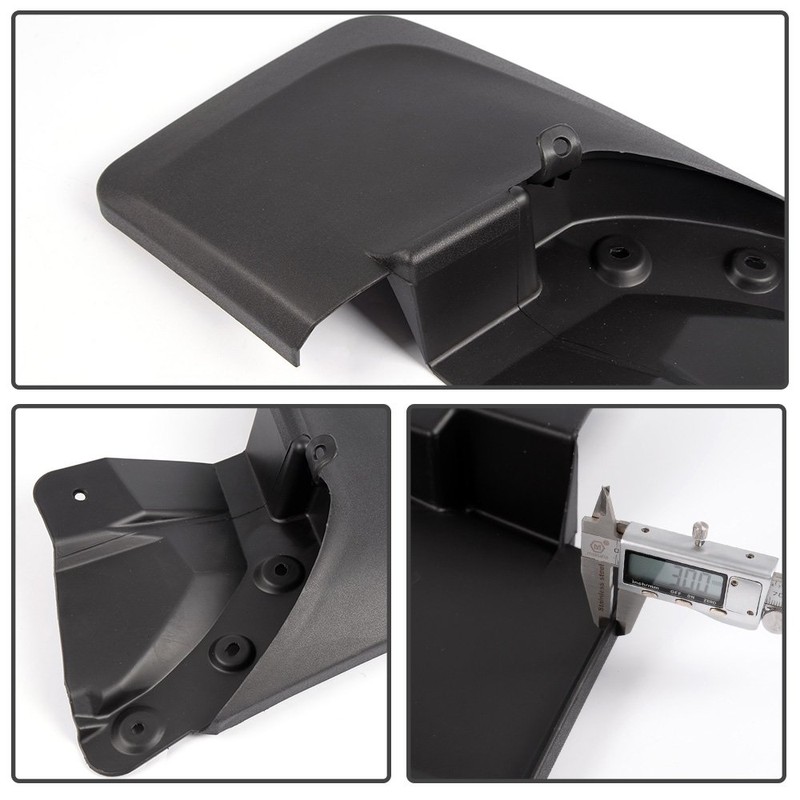 4Pcs Front+Rear Splash Mud Flaps Splash Guards Wheel Mudguards Compatible