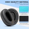 Replacement Headphone Ear Cushions compatible with Skullcandy Crusher Wireless/Evo/ANC, Hesh3