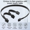ELFJMZP 12VHPWR to 3X 8Pin PCIe GPU Adaptor Cable, 18AWG