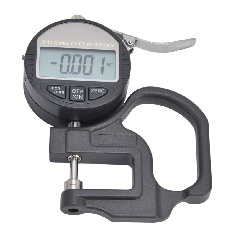 Electronic Thickness Gauge Portable LCD Digital Micrometer Thickness Measuring Tool
