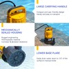 Acquaer 1HP Sump Pump, 4345GPH Submersible Water Pump for Water