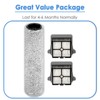 【Version 2, Detachable】(3 Pack) S7 Pro Brush Rollers and HEPA