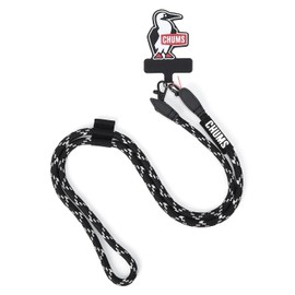 Chums Keychain - CHUMSnake Rope Strap, Black, Free size