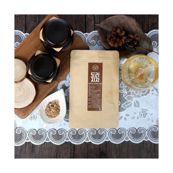 Korea Organic Hanyu Bellflower Tea 10 Tea Bags 1+1 Total 2 Packs / 한국유기농 한유 도라지차 10티백 1+1 총2팩