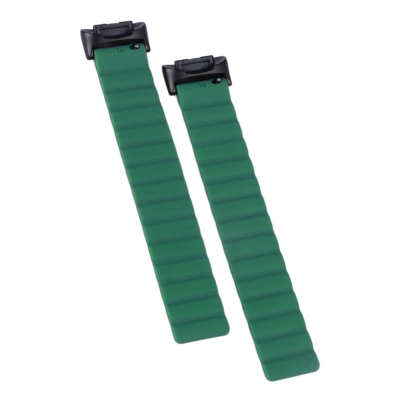 2pcs Watch Bands Professional Silicone Strap Strong Magnetic Snap Replacement